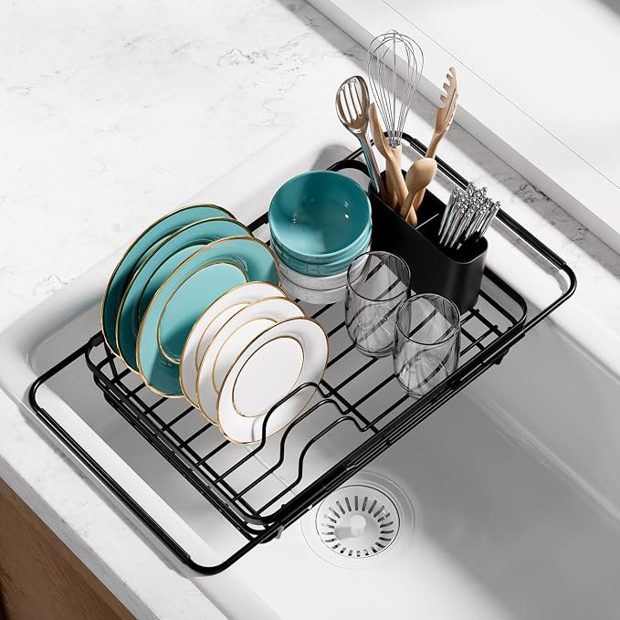 Sakugi Dish Drying Rack in Sink by Sakugi