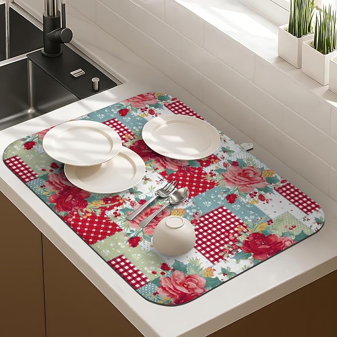 Dish Drying Mat Drainer Pads - Image 3