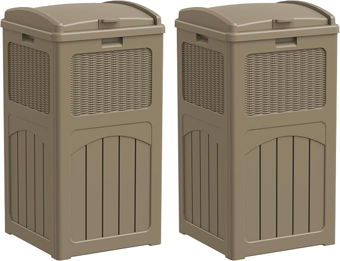 Greesum 33 Gallon Outdoor Trash Can by BuynowfromGreesum