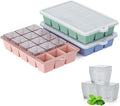 Silicone Ice Cube Tray 3 Pack, HANCELANT Ice Cube Mold, Ice Trays by HANCELANT