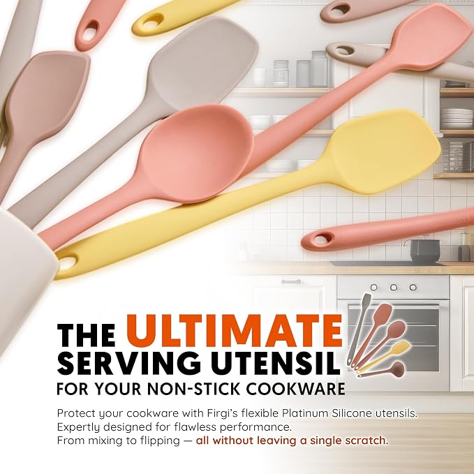 Platinum Silicone Cooking Ladle - Image 5