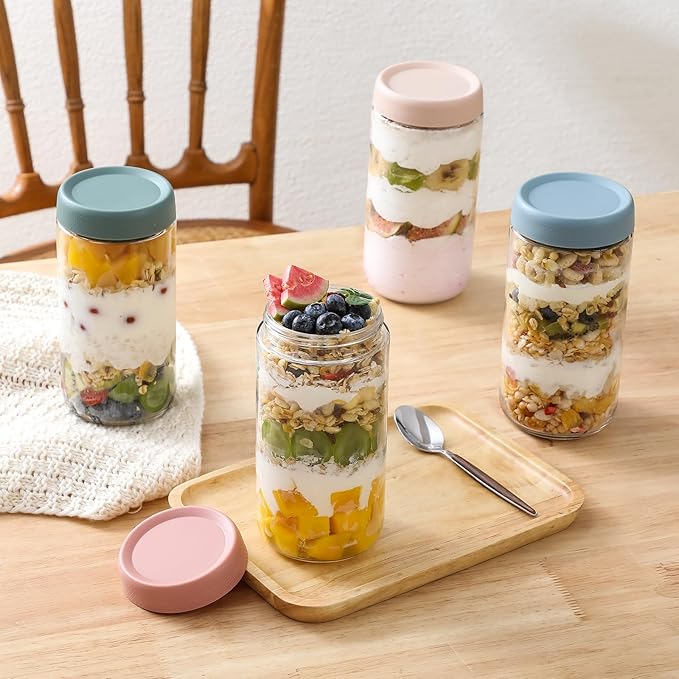 NETANY 6-pack 24oz Glass jars - Image 5