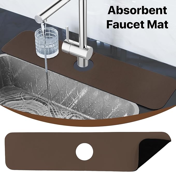 Bloss Dish Drying Mat + Faucet Mat - Image 3