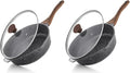 SENSARTE Nonstick Deep Frying Pan Skillet, 12-inch Saute Pan by SENSARTE