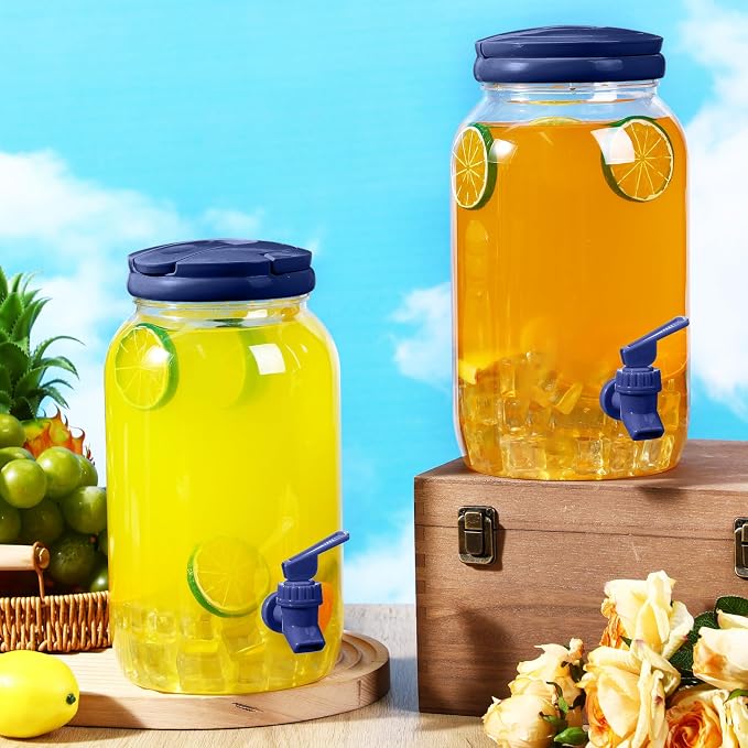 Havawish 2 Pcs 1 Gallon Plastic Beverage Dispenser - Image 7