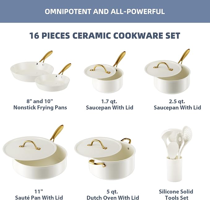Pots and Pans Set Non Stick - Image 2