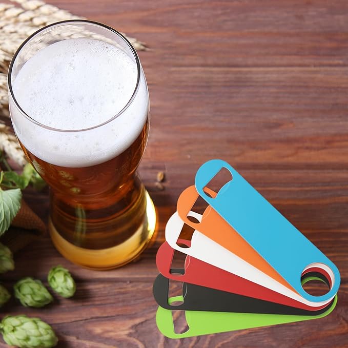 QTLCOHD 24 Pack Flat Bottle Opener 7 Inch Stainless Steel Bottle Openers Bulk - Image 7