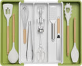 Lifewit Utensil Organizer for Kitchen Drawers, Expandable Cooking Utensil Tray by Lifewit