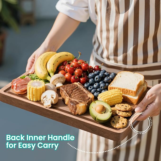 Acacia Wood Cutting Boards Set - Image 6
