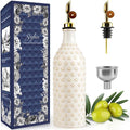 Ceramic Olive Oil Dispenser Bottle by Suybur