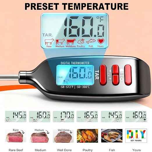 Antonki Meat Thermometer Digital, Smart Instant Read Food Thermometer - Image 5