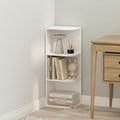 Furinno Reed Corner Shelf, 3-Tier Corner Bookshelf, Book Shelf, Corner Shelves by Furinno-FitsYourSpaceFitsYourBudget
