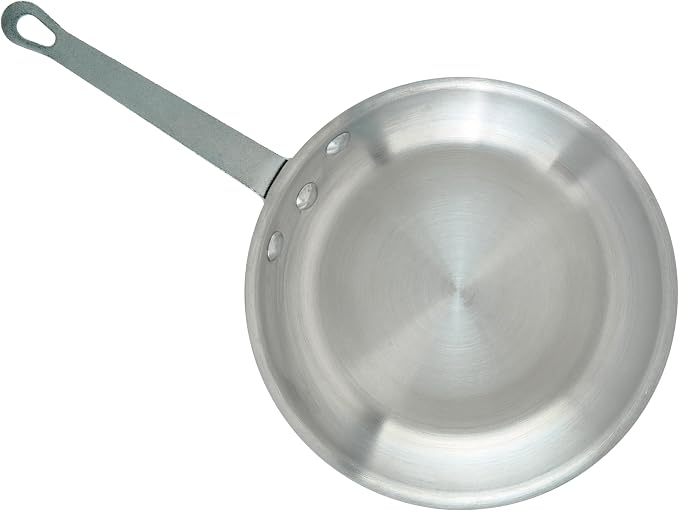 Winco Commercial-Grade Aluminium Fry Pan/Skillet, Satin Finish - Image 2
