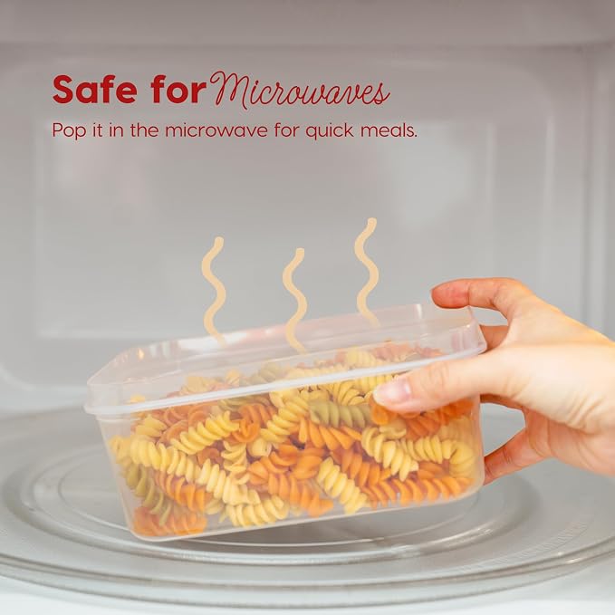 IRIS USA 44 PC Plastic Food Storage Containers - Image 3