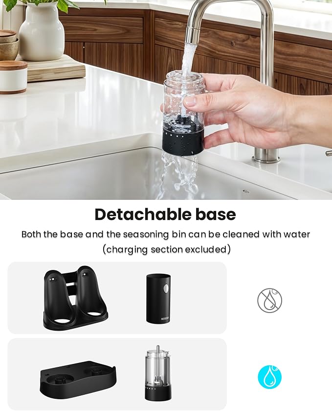Electric Salt and Pepper Grinder Set - Image 6
