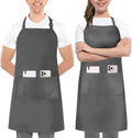 Utopia Kitchen 2 Pack Bib Apron, Adjustable by UTOPIAKITCHEN