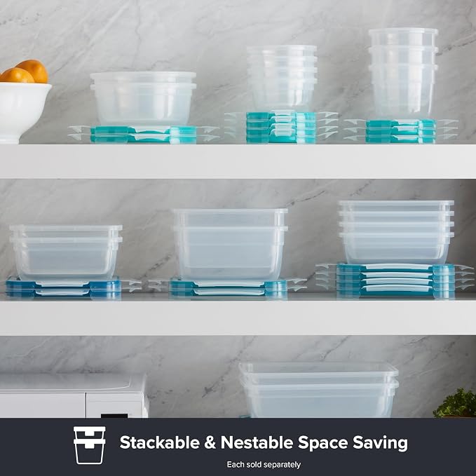 Snapware Plastic Total Solution 16-Pc Food Storage Containers Set, 2-Cup & - Image 4