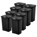 Sterilite 13 Gallon TouchTop Narrow Plastic Wastebasket by Sterilite