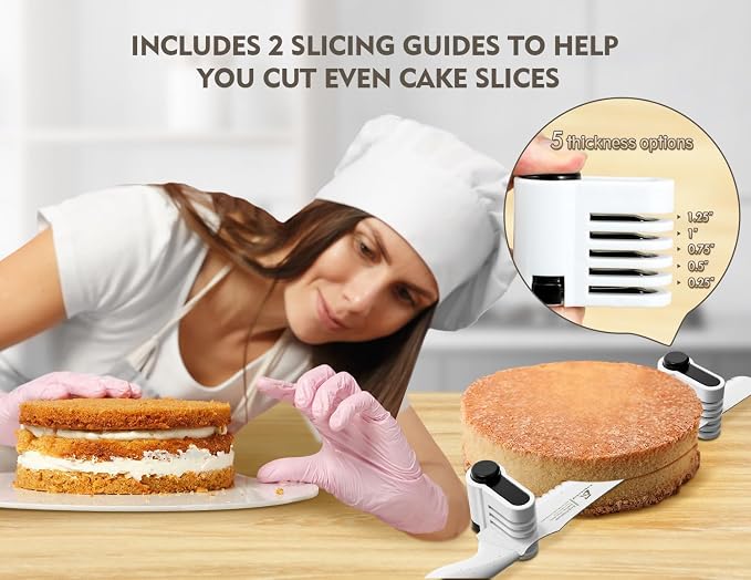 CoquusAid Upgrade Bread Knife for Homemade Bread, World‘s 1st Double Serrated - Image 6