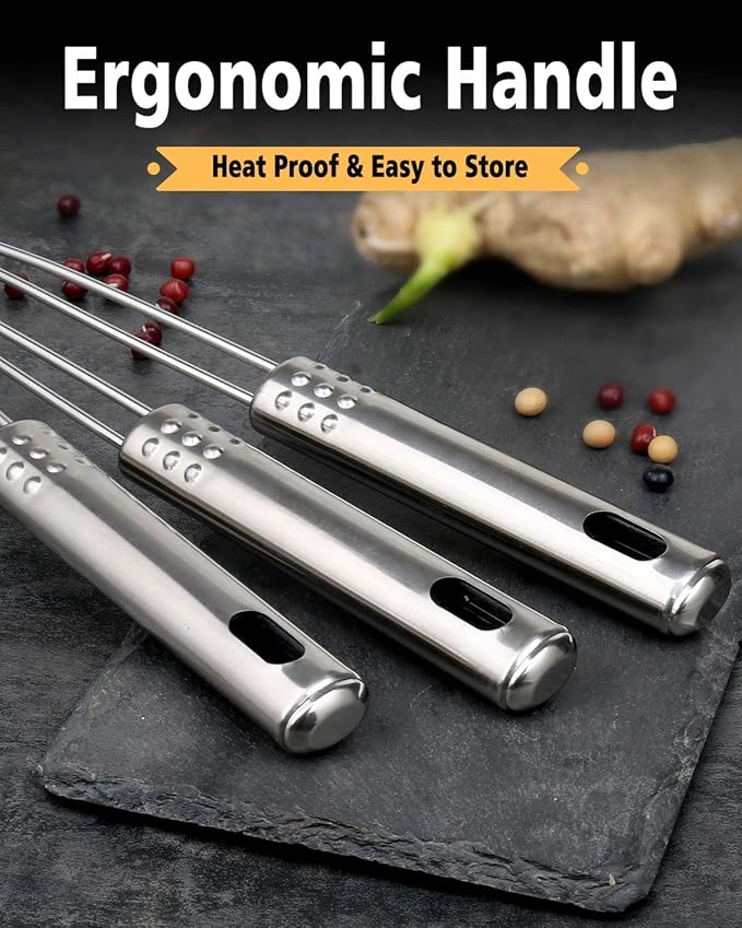 Enhanced Version Stainless Steel Spider Strainer Skimmer Ladle, Pasta Strainer - Image 5
