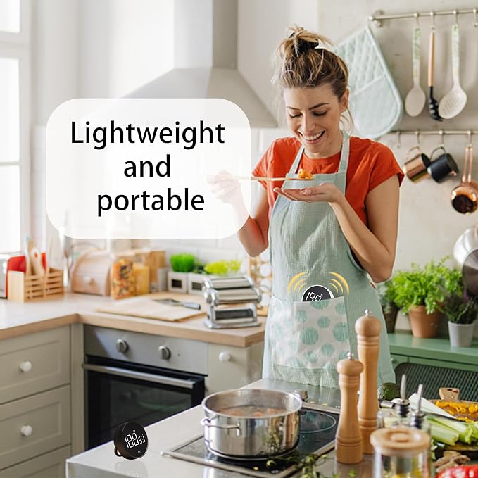 Digital Kitchen Timers, Visual timers Magnetic Countdown Countup Timer Large - Image 4