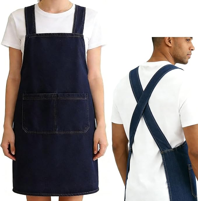 Adult Jour Apron, Lightweight Cotton Apron by Unknown
