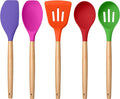 E-far Silicone Cooking Utensils Set, 5-Piece Kitchen Utensils Set by E-far