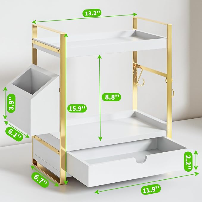 2-Tier Bathroom Counter Organizer - Image 2