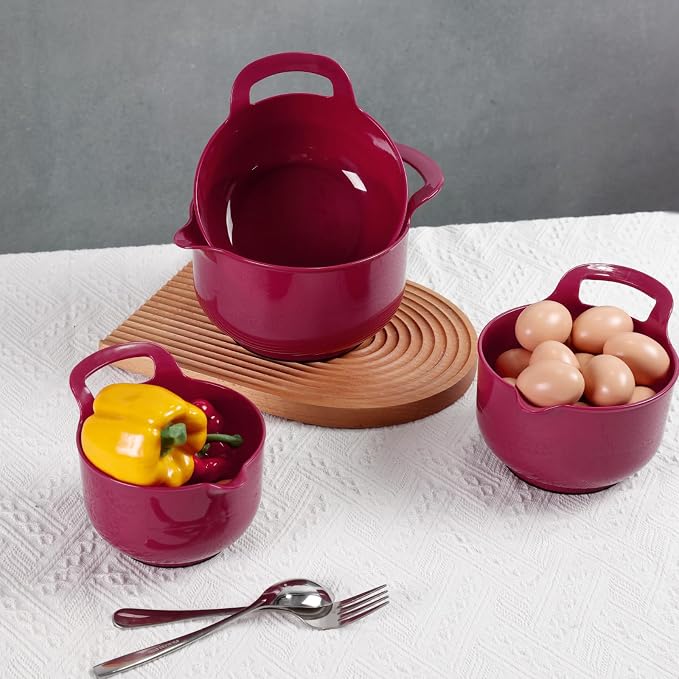 BoxedHome 4 Pack Nesting Mixing Bowl Set - Image 6