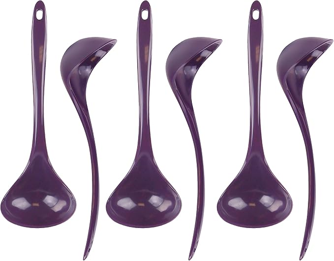 Reston Lloyd Melamine Soup Ladle Kitchen Utensil, Durable BPA-Free Plastic by RestonLloyd