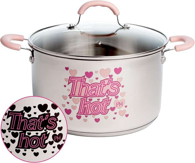 Paris Hilton Stainless Steel Stock Pot by TheWorldofParisHilton