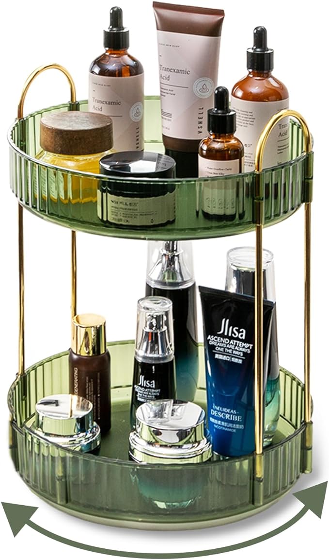 Asayuee 360 Rotating Makeup Organizer by Asayuee