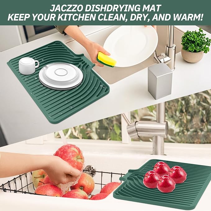 Dish Drying Mat for Kitchen Counter, - Image 7