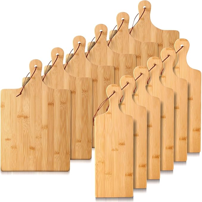 Tanlade 12 Pcs Wood Cutting Board Set Cutting Board by Tanlade