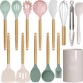 Silicone Cooking Utensils Set by oannao