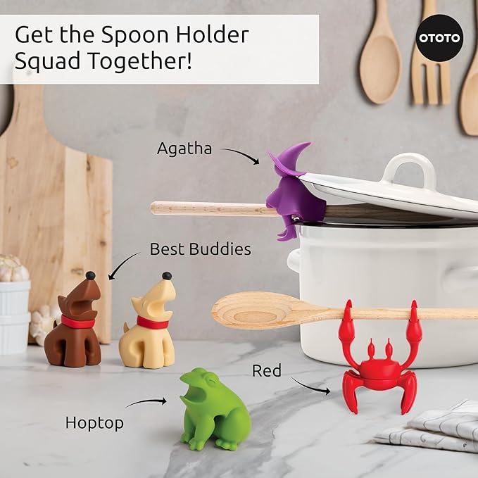 OTOTO New HopTop Frog Spoon Holder - Image 8