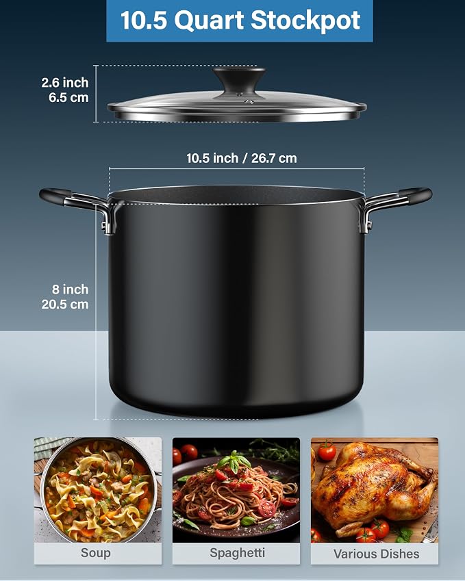 Cook N Home Nonstick Stockpot - Image 2