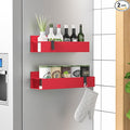 HuggieGems 2 Pack Magnetic Spice Storage Rack Organizer by HuggieGems