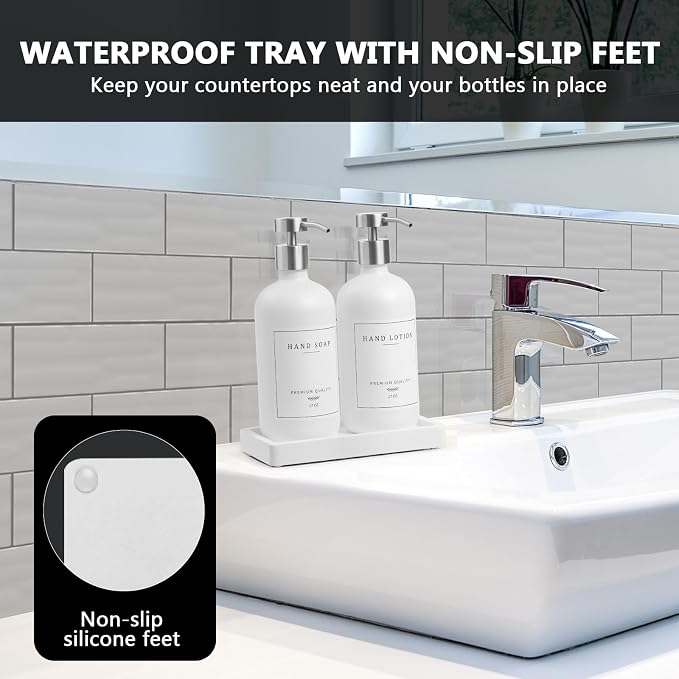 Glass Soap Dispenser Bathroom - Image 6