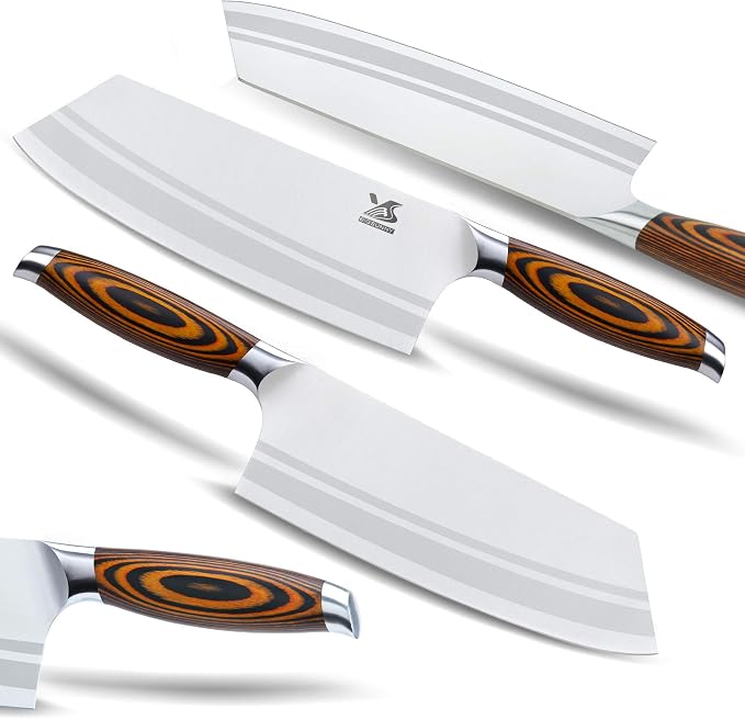 MSY BIGSUNNY 7-PCS Kitchen Knife Set, German Stainless Steel - Image 8