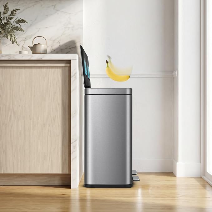 Home Zone Living 16 Gallon Kitchen Trash Can - Image 10