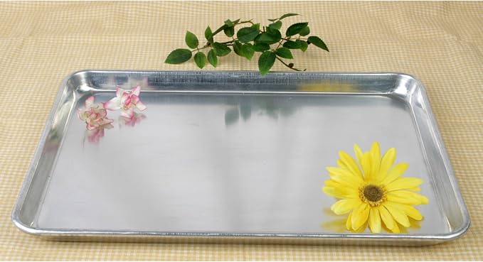 Excellante 18" X 26" Full Size Aluminum Sheet Pan, Comes In Each - Image 2