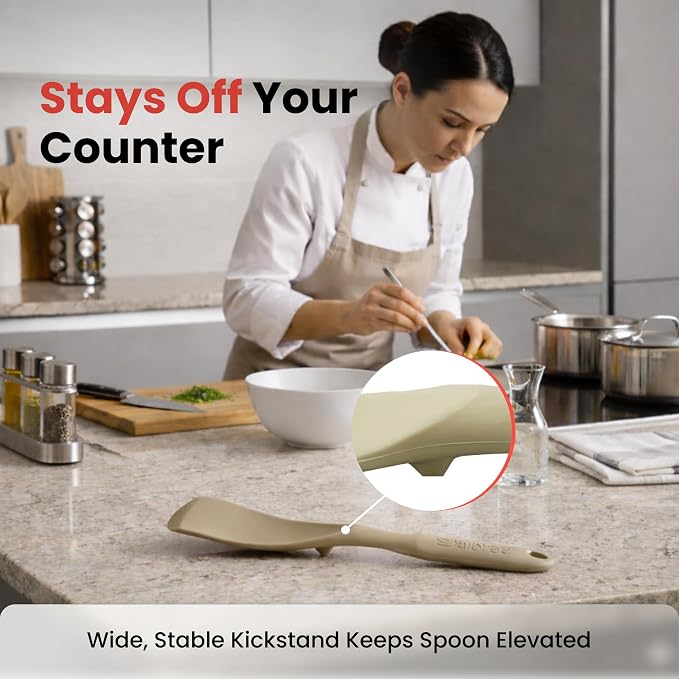Silicone Spoon Spatula for Cooking - Image 5