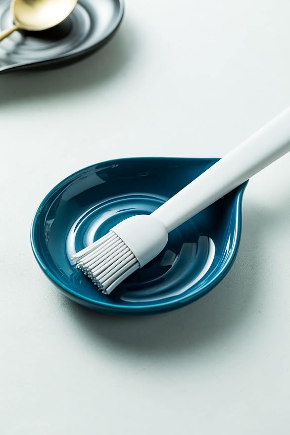 Spoon Holder, Ceramic Spoon Rest - Image 4