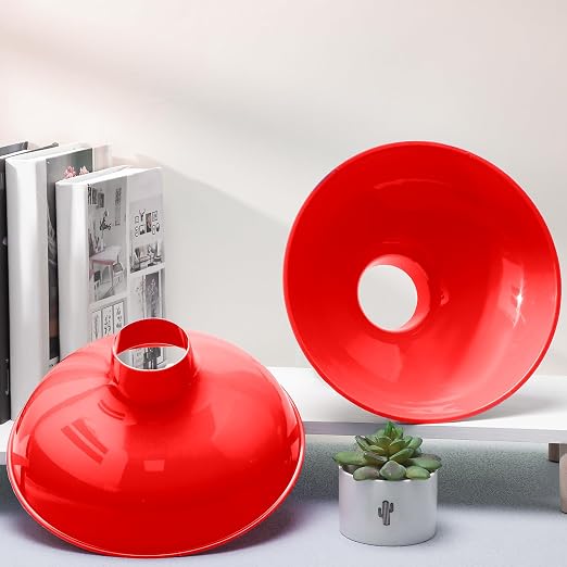 Vesici 2 Pack Extra Large Wide Mouth Funnel Red 2.5" x 10" Multi Purpose - Image 6