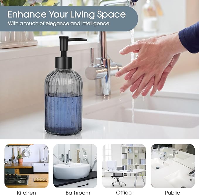 Topsky Glass Soap Dispenser - Image 5