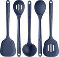 Silicone Kitchen Cooking Utensil Set: U-Taste High Heat Resistant 13.6in by U-Taste