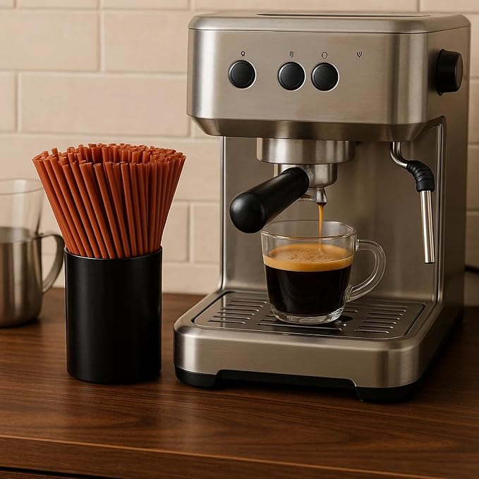250 Pcs Brown Coffee Stirrers Set - Image 5