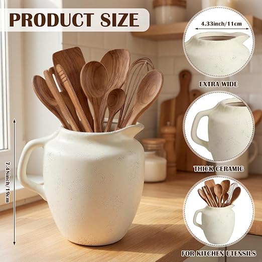 Potchen Rustic Kitchen Utensil Holder - Image 3