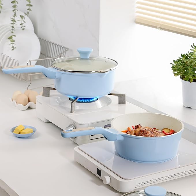 SENSARTE Ceramic Nonstick Saucepan - Image 3